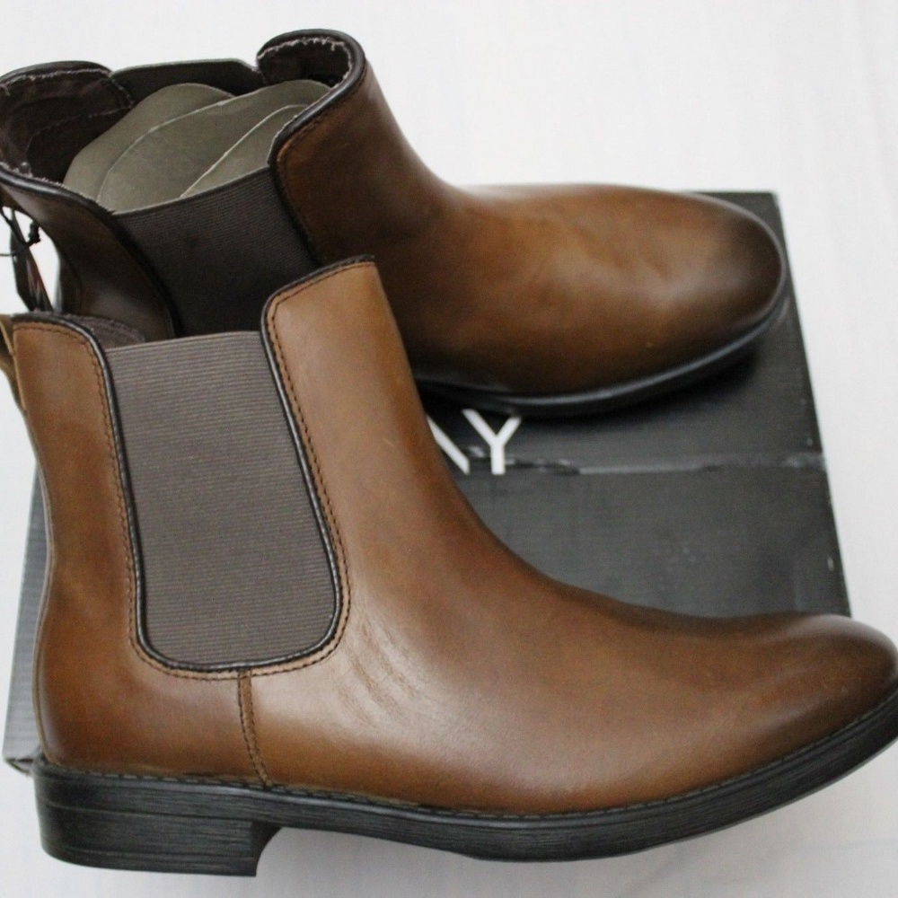 ANDREW MARC BENNETT AUTUMN/BLACK ANKLE BOOT - Picture 4 of 6